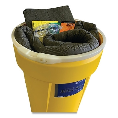 Spilfyter 450055 Sorbent Drum Spill Kit, 55 gal Drum, Universal