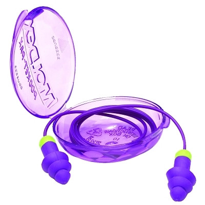 Moldex 6405 Rockets Reusable Earplug, TPE, Cord, Reusable Pocket-Pak Storage