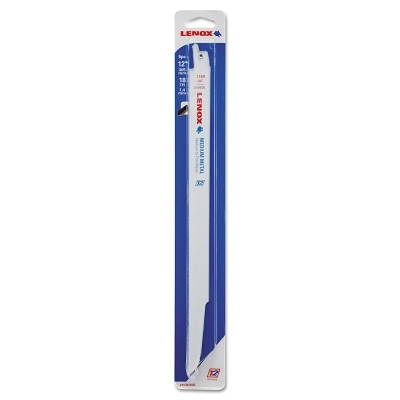 Lenox 21510118R Metal Cutting Reciprocating Saw Blade, 12 in L x 3/4 in W x 0.035 in Thick, 18 TPI, 5 EA/PK