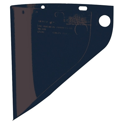 Fibre-Metal by PIP 4199IRUV5 High Performance Faceshield Windows, Shade 5, Extended View, 19-3/4 in W x 9 in L