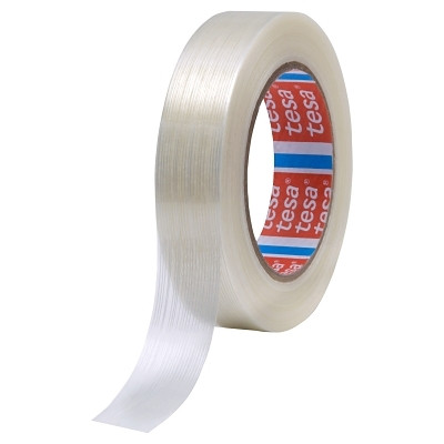 Tesa Tapes 533270000100 Economy Grade Filament Strapping Tape, 2 in x 60 yd, 100 lb/in Strength