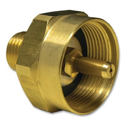 Mr. Heater F273754 Propane Fitting, 1/4 in MPT x 1 in-20 Female Throwaway Cylinder Thread