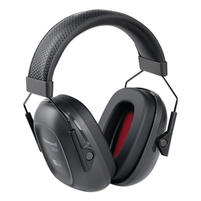 Howard Leight by PIP 1035100VS VeriShield 100 Series Passive Earmuffs, 24 dB, Black, Over-the-Head, VS110