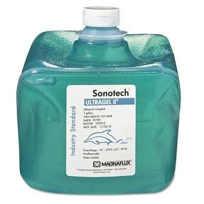 Magnaflux 25901 Ultragel II High Performance Ultrasonic Couplant, 1 gal, Bottle