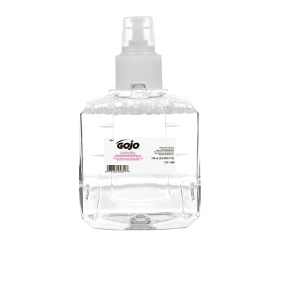 Gojo 191102 Clear and Mild Foam Handwash Refill, 1200 mL, Bottle with Dispensing Valve, for LTX-12 Dispenser
