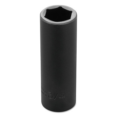 Proto J7324H Torqueplus Deep Impact Socket 1/2 in, 1/2 in Drive, 3/4 in, 6 Points
