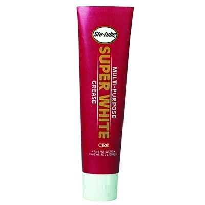 CRC SL3360 Super WhiteMulti-Purpose Grease, 10 oz Tube