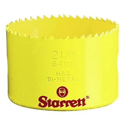 L.S. Starrett 00430 Bi-Metal Constant Pitch Sheet Metal Hole Saw, 1-1/2 in dia, 2 in depth