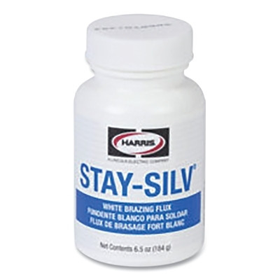Harris Product Group SSWF7 Stay-Silv Brazing Flux, 7 oz Brush Cap Bottle, White