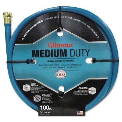Gilmour 816001-1014 Flexogen Garden Hose, 5/8 in X 100 ft, Gray
