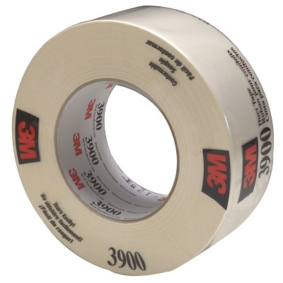 3M 7000124008 Duct Tape 3900, 1.88 in x 60 yd x 7.7 mil, White
