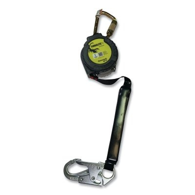 Miller by PIP MTL-OHS1-05/9FT Turbolite+ Scorpion Fall Limiter, Vectran, 9 ft, Swivel Snap, 420 lb, 1 Leg