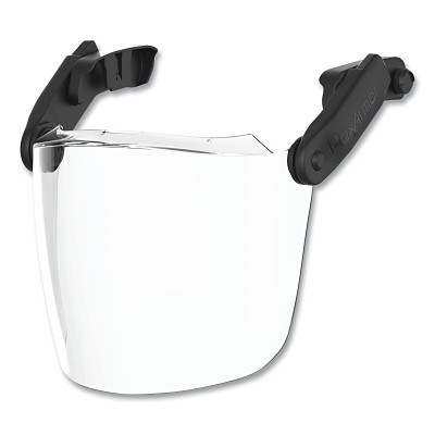 HexArmor 17-13001 Ceros XP Click-and-Go Magnetic Face Shield, TruShield Anti-fog/Scratch-resistant Coating, Clear