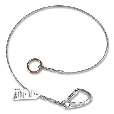 MSA 10087003 Anchorage Connector Component, Extension Cable, 6 ft L