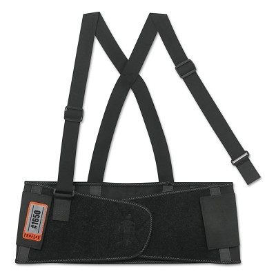 Ergodyne 11095 ProFlex 1650 Elastic Back Support Brace, X-Large, Black