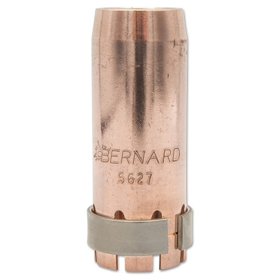 Bernard 5627 Mig Nozzles, Recessed, 3/4 in Bore, For Bernard W-Gun, Copper