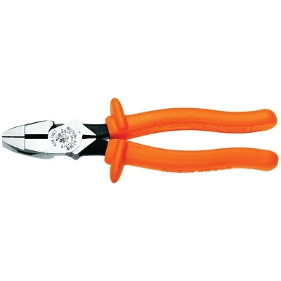 Klein Tools D2139NEINS Insulated High-Leverage NE-Type Side Cutter Pliers, 9 1/4 in Length