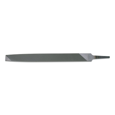 Crescent/Nicholson 07657NN Lathe Long-Angle Bastard-Cut File, 10 in L, Single-Cut