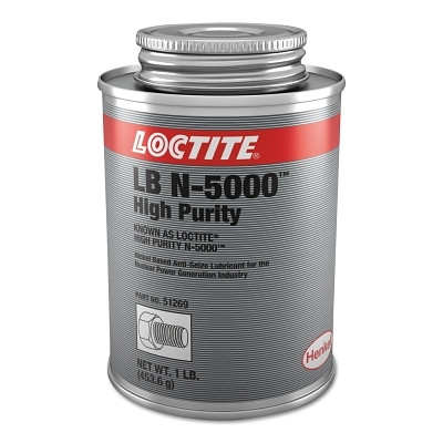Loctite 234284 N-5000 High Purity Anti-Seize, 1 lb Brush Top Can