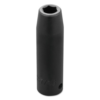 Proto J7314H Torqueplus Deep Impact Sockets 1/2 in, 1/2 in Drive, 7/16 in, 6 Points