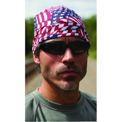 Ergodyne 42103 Chill-Its 6485 Neck Gaiter, Stars and Strips