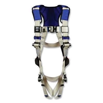 DBI-SALA 70804532383 ExoFit X100 Comfort Vest Safety Harness, Back D-Ring, Large, Quick-Connect