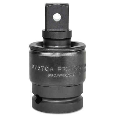 Proto J74470P 1/2 in Drive Impact Universal Joint Socket,  Black Oxide