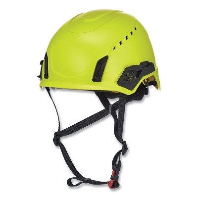 MSA 10242821 V-Gard H2 Safety Helmet, Type II, Rachet Suspension, Vented, Mips System, Yellow