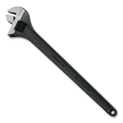 Irwin VISE-GRIP 1913311 Adjustable Wrench, 24 in OAL, 2.8 in Max Opening, Black Oxide