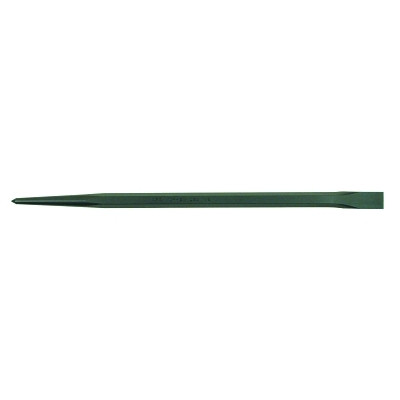 Mayhew Tools 75004 Line-Up Pry Bar, 30 in L x 7/8 in Stock, Straight Chisel/Pointed, Hex