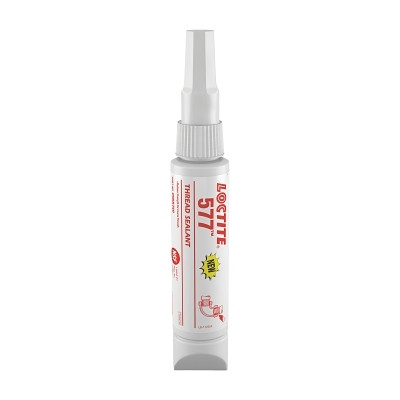Loctite 2068749 577 Thread Sealant, 50 mL Tube, Yellow