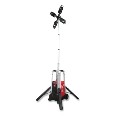 Milwaukee Tool MXF041-1XC MX FUEL ROCKET Tower Light, 27,000 Lumens, w/Charger ONE-KEY