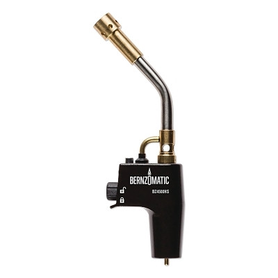 BernzOmatic 361472 Heat Shrink Torch, BZ4500HS, Soft Solder, Silver Brazing, Propane/Map-Pro