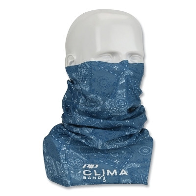 PIP 393-200-CWB Clima-Band Head & Neck Cover, One Size, Cowboy Blue