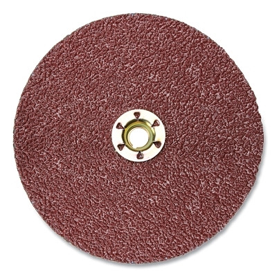 3M 7000119206 Cubitron II Fibre Disc 982C, Precision Shaped Ceramic, 7 in, TN, 80+ Grit, Die TN700BB