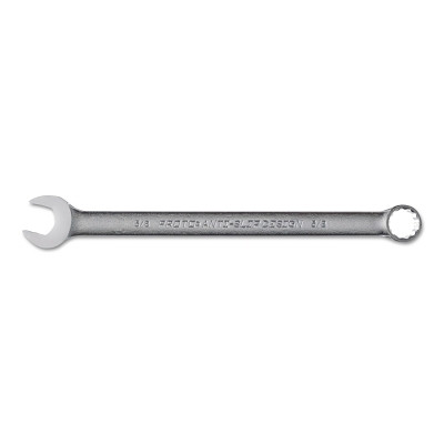Proto J1220ASD TorquePlus Combination Wrench, 5/8 in Opening, 9-1/2 in OAL, 12-point, SAE, Satin