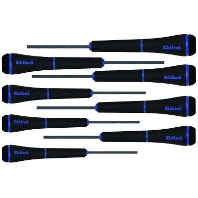 Eklind Tool 92400 8PC HEX .71-4MM SCREWDRIVER SET