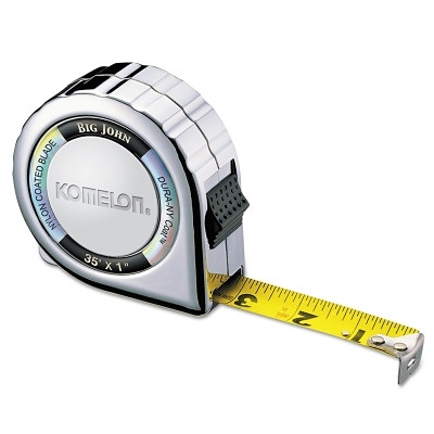 Komelon USA 535C Big John Tape Measure, 1 in x 35 ft