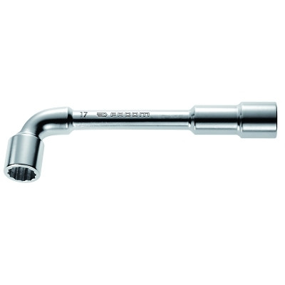 Facom FM768 Angled Open Socket Wrench 8 mm, 6 x 12 pt