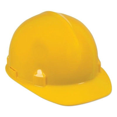 Jackson Safety 14833 SC-6 Hard Hat, 4-point Ratchet, Front Brim, Yellow