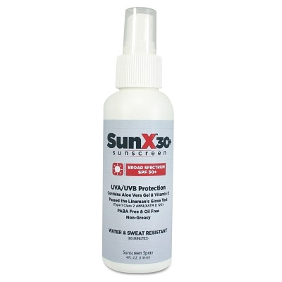 First Aid Only 18304 SunX Sunscreen Spray, 4 oz Bottle, 30 SPF