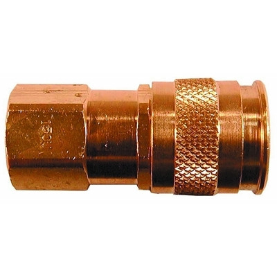 Coilhose Pneumatics 150U Coilflow U Series Automatic Universal Coupler, 1/4 in (NPT) F
