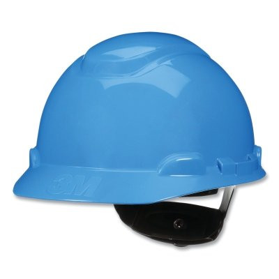 3M 7100239987 SecureFit Pressure Diffusion Ratchet Suspension w/UVicator Hard Hats and Caps, Cap, Blue