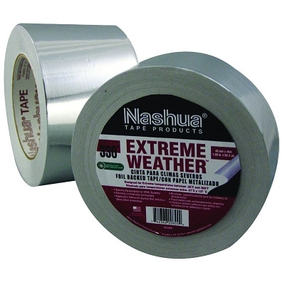 Nashua 1087645 Premium Foil Tapes, 2 in X 50 yd, 3.5 mil, Aluminum
