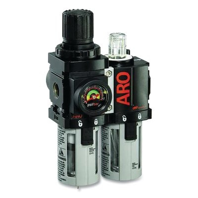 ARO C38331-600 ARO Filter/Regulator/Lubricator, 3/8 in NPT