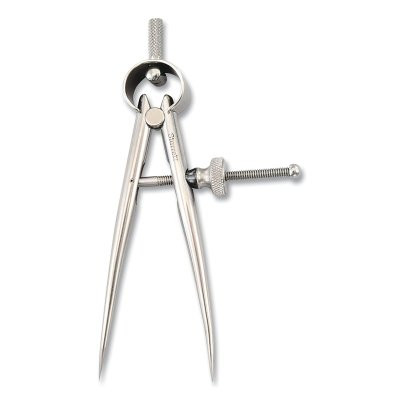 L.S. Starrett 51309 277 Series Divider, 0 to 3 in, Solid Nut, Round Leg