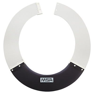 MSA 697410 Sun Shield, Polyurethane, Gray