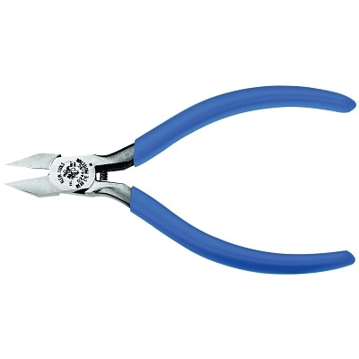 Klein Tools D2445C Midget Diagonal-Cutting Pliers, 5.1 in L, Flush