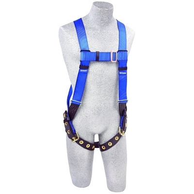 PROTECTA AB17550 First Full Body Harnesses, Back D-Ring, Tongue Buckle Legs, Universal