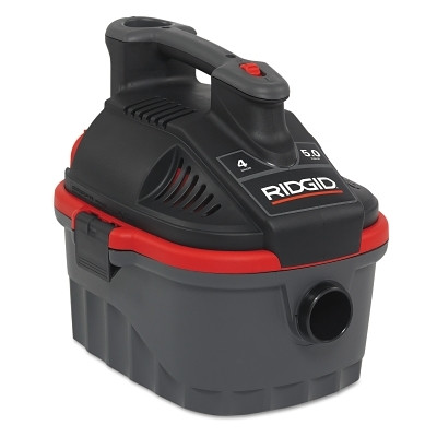 Ridgid 50313 Portable Wet/Dry Vac Model 4000RV, 4 gal, 5 hp